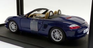 Autoart 1/18 Scale 77881 Porsche Boxster S 986 Cabriolet Facelift - Lapis Blue 2