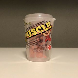 M.  U.  S.  C.  L.  E.  New/sealed,  10 - Pack Trash Can,  Mattel Y/s N T