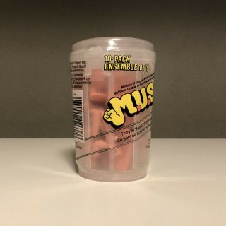 M.  U.  S.  C.  L.  E.  new/sealed,  10 - Pack trash can,  Mattel Y/S N T 3