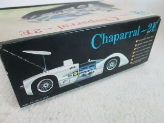 Vintage 1960 ' s IMC Chaparral 2E plastic model kit no.  116 7