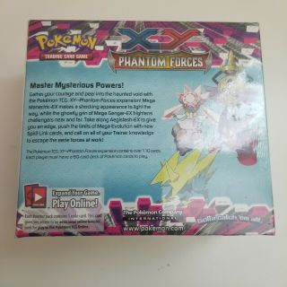 POKEMON XY Phantom Forces Booster Box - & Factory 36 Booster Packs 8