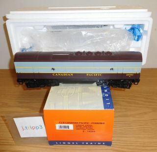 Lionel 6 - 14564 Canadian Pacific Cp Tmcc O Gauge Powered F - 3 B - Unit Diesel Train