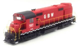 Walthers Proto 2000 Ho Scale Green Bay & Western Alco Rs27 Gbw 316