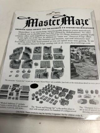 Dwarven Forge MM - 016 Treasures and Magic Item Set scenery S3 8