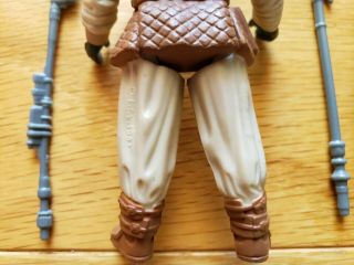 Vintage Star Wars Jabba the Hutt Dungeon Gray Klaatu Nikto 8D8 Figures Complete 3