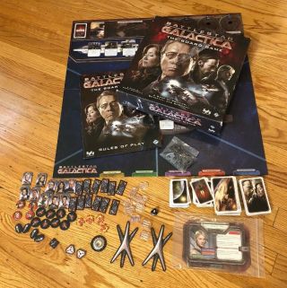 Battlestar Galactica Board Game Ffg Fantasy Flight Games Complete