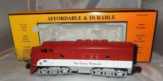 Mth 30 - 4110e - 1 Texas Special F3 Powered A Protosounds 2 Mkt Katy Diesel Dual Mtr