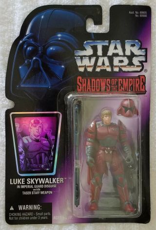 Star Wars Shadows Of The Empire Luke Skywalker In Imperial Guard Disguise