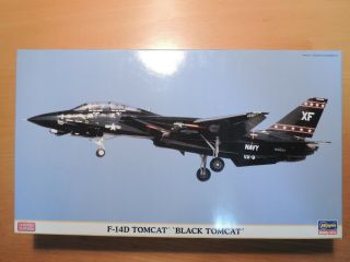 Hasegawa 1/72 F - 14d Tomcat `black Tomcat 