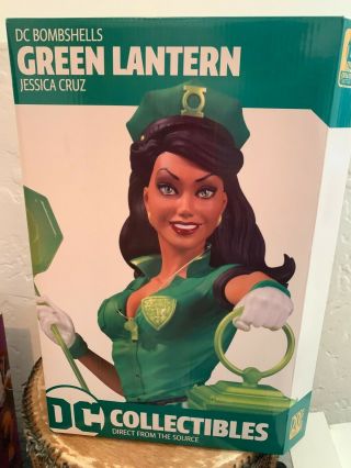 Dc Bombshells Green Lantern Jessica Cruz 11 Inch Statue - Artist Proof