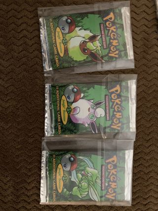 Pokemon Jungle Booster Packs 1st Edition