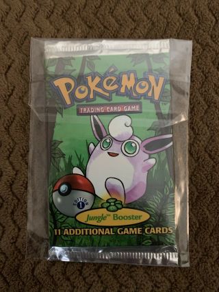 pokemon jungle booster packs 1st edition 5