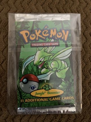 pokemon jungle booster packs 1st edition 7