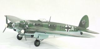 1/72 Italeri Heinkel He 111 H - 6 - Very Good Built & Painted