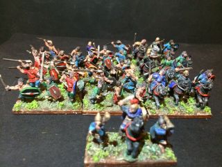 Field Of Glory Old 15mm Mid Republican Roman Army Spanish Galics Gauls Painted
