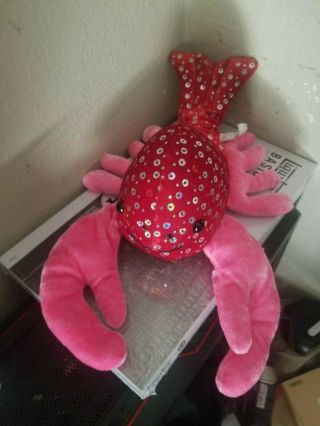 Pink Lobster Plush Doll