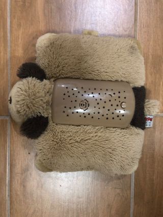 Pillow Pets Dream Lites Puppy Dog Brown Night Light Up Plush Toy