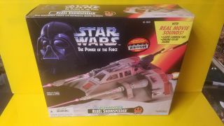 Kenner Power Of The Force Star Wars Electronic Snowspeeder