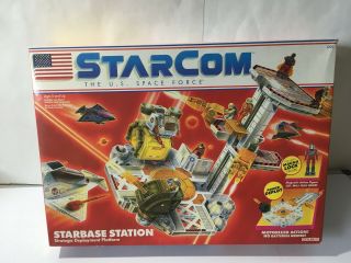Starcom - Starbase Station - Vintage 1987 Playset - Coleco In Open Box