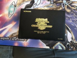 Yu - Gi - Oh World Championship 2019 Promo Cards Envelope