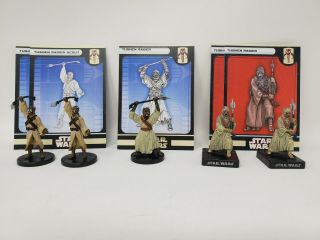 Wizards Of The Coast Star Wars Miniature Tusken Raider Scout 2 " Rpg Loose