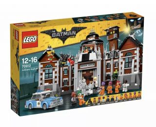 Lego Batman Movie 70912 Arkham Asylum New/sealed Retired Minifigs Modular