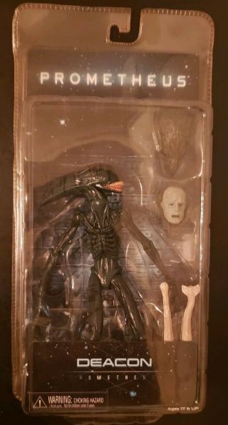 Neca Prometheus Deacon Alien - 7 Inch Action Figure - - Rare Item