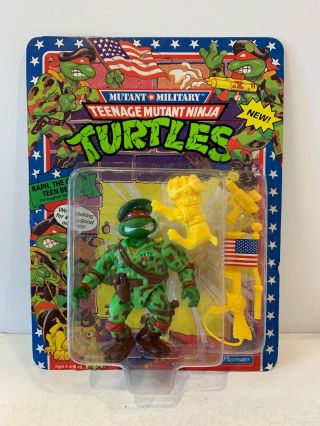 Playmates Toys Teenage Mutant Ninja Turtles Raph The Green Teen Beret 1991