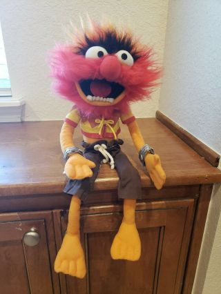 The Muppets Most Wanted Animal Drummer 17” Plush Figure Disney Store
