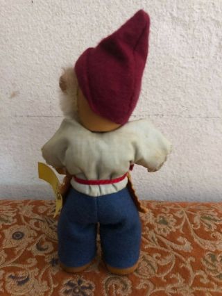 Steiff Gucki Gnome Dwarf Doll with Tag 5” 3