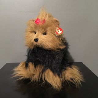 Ty Yappy The Yorkie/dog/stuffed Animal/toy/1997/retired