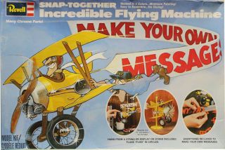 Revell Snap - Together Incredible Flying Machine Make Your Own Message Kit 8104u1