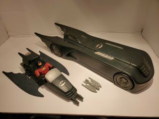 1993 Batmobile Batman Car 16 Inch Kenner Dc Animated Series Complete