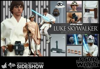 Luke Skywalker (star Wars Iv: A Hope) Hot Toys 1:6 Scale Figure,  Mms297,  Nib