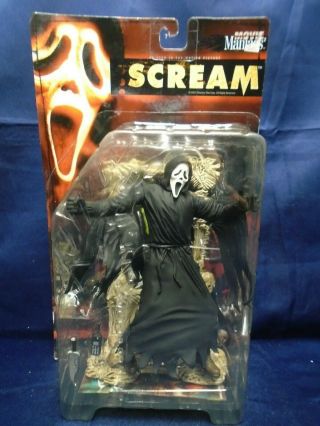 Movie Maniacs 2 Scream Ghost Face Action Figure Mcfarlane Toys 1999