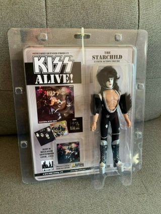 Kiss Paul Stanley Starchild Alive Figure 2013 Toy Co.  Out Of Stock 8 Inch