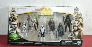 Hasbro - Star Wars Force Link 2.  0 3.  75 " Figure 6pk Target Exclusive