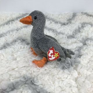 Ty Beanie Babies Honks The Goose With Tag 1999