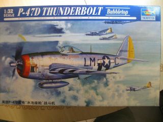 Trumpeter 1/32 P - 47d Thunderbolt Bubbletop 02263