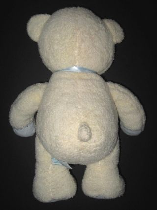 Russ Baby Cream Blue Teddy Bear 16 