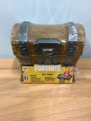 Fortnite Collectible Loot Chest For 4” Figures Mystery Pack - Factory