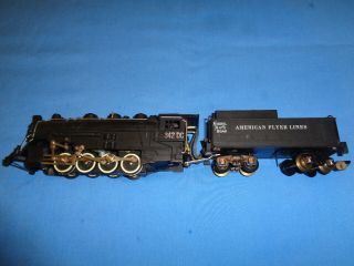 American Flyer 342dc Nickle Plate Road 0 - 8 - 0 Switcher.  Runs/smokes Well