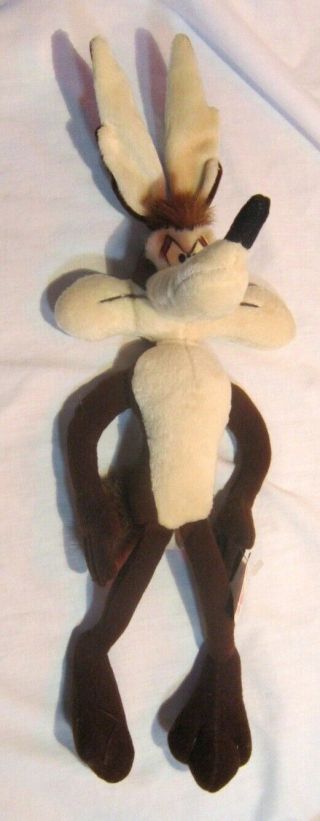 Wile E Coyote 14” Applause Looney Tunes Warner Bros Plush Toy Stuffed 1994 W/tag