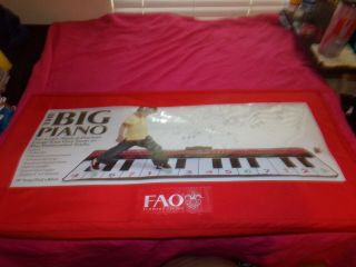Fao Schwarz The Big Piano Dance Mat With Case.  Great