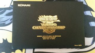 Yu - Gi - Oh World Championship 2019 Promo Cards 20th Anniversary -