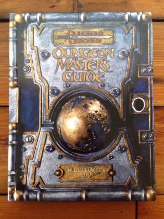 2003 1st Editon Dungeons Dragons D&d Masters Guide Core Rule Book Ii V3.  5