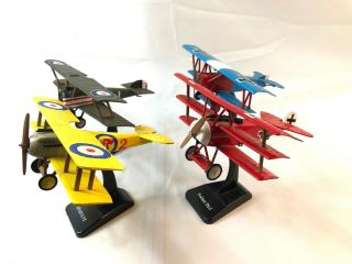Ww1 Wwi German British Airplane Models,  Aircraft,  Plastic,  Military,  Air Force,  Model