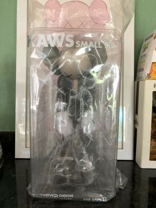 Kaws Small Lie - Brown Vinyl Toy - Authentic Purchase From Kawsone