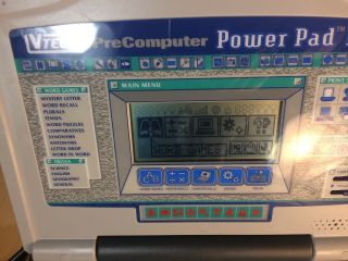 Vintage VTech PowerPad Plus Precomputer Learning Teaching System 2