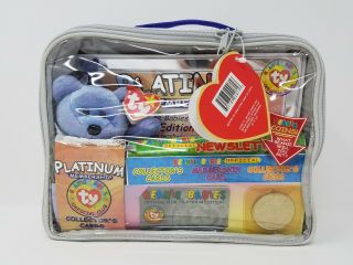 Ty Beanie Babies Official Club Kit Ii: Platinum Edition 1999